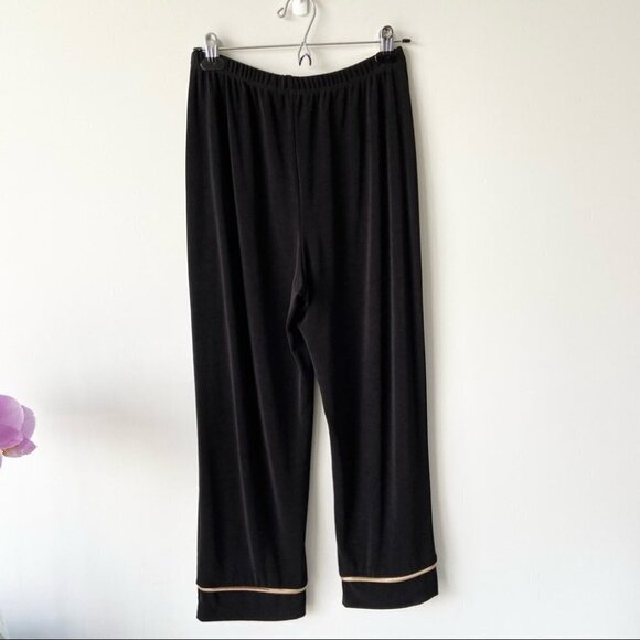 Vintage Picadilly Crepe Straight Leg Pull On Pants - Picture 2 of 12